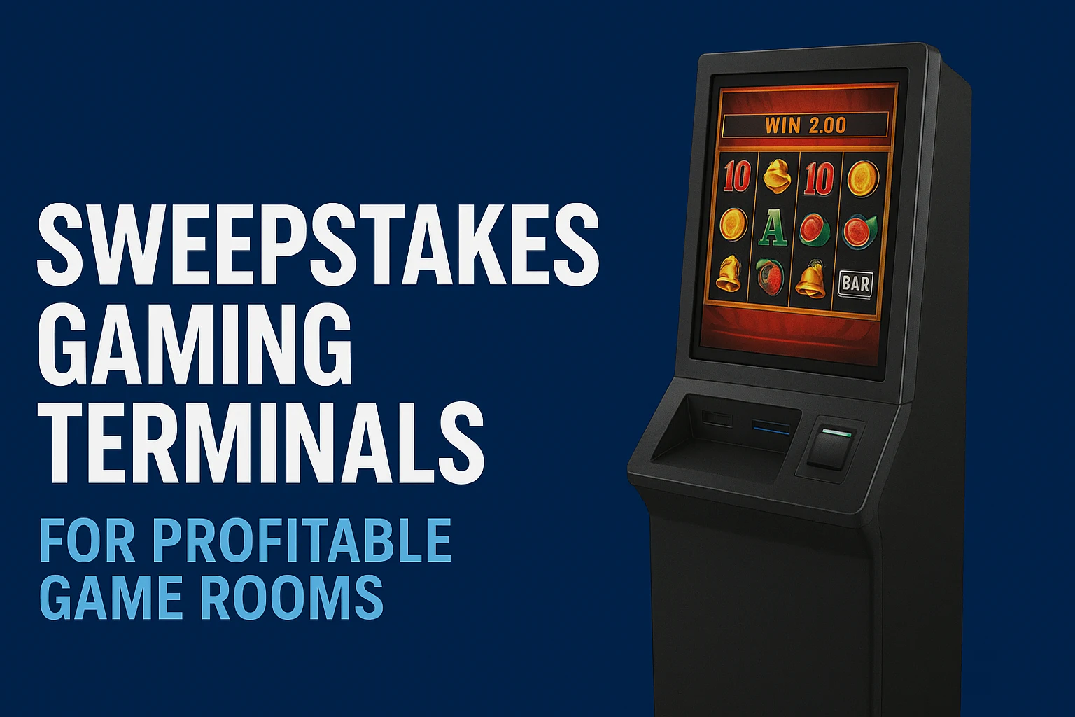 Sweepstakes Gaming Terminals: The Hardware Driving Profitable Game Rooms