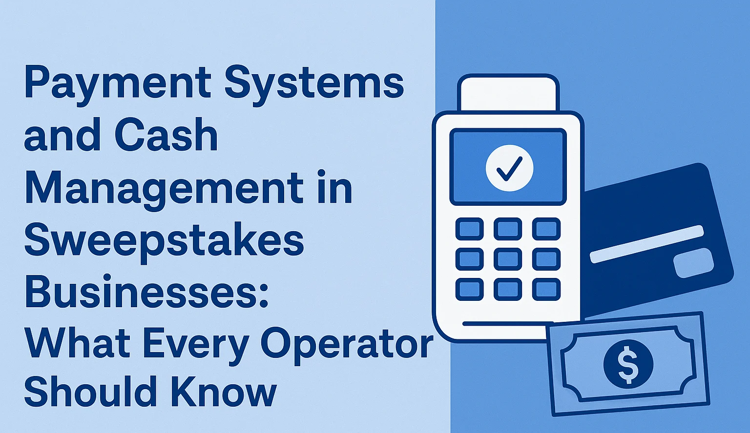 Payment Systems and Cash Management in Sweepstakes Businesses: What Every Operator Should Know