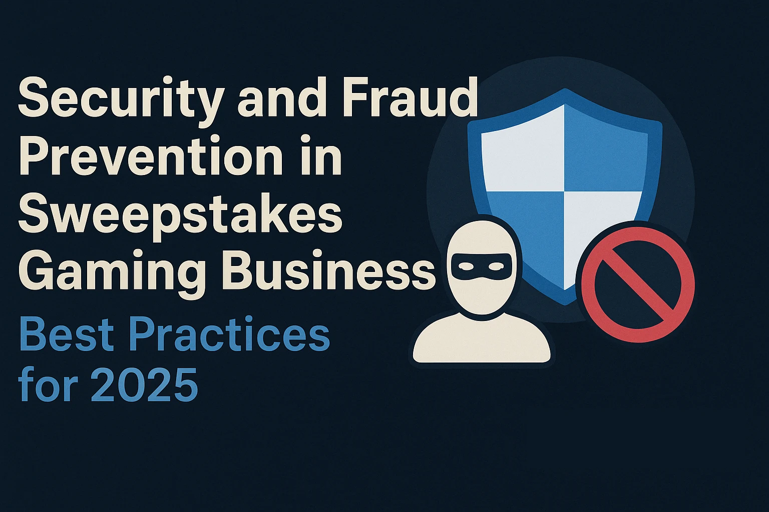 Security and Fraud Prevention in Sweepstakes Gaming Businesses: Best Practices for 2025