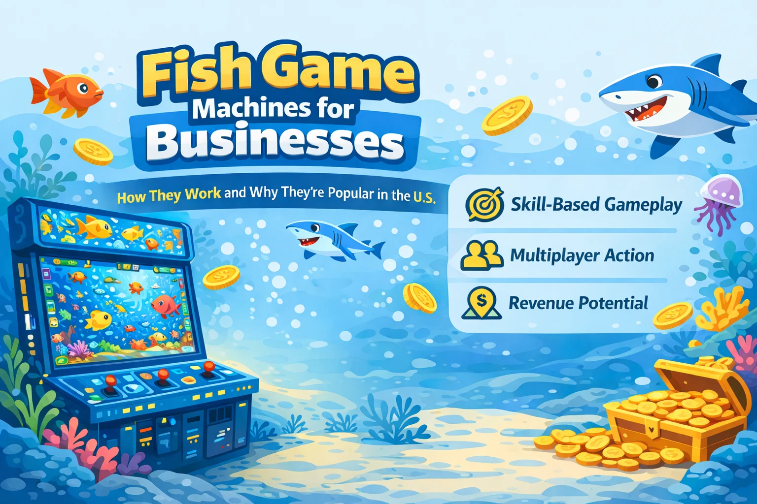 Fish Game Machines for Businesses: How They Work and Why They’re Popular in the U.S.